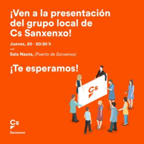 SANXENXO. Presentación grupo local Cs Sanxenxo